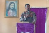 Polisi ajak jemaat Ebenheazer Kampung Tomer jaga kerukunan beragama di Merauke