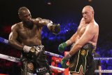 Hadiri duel Wilder lawan Helenius, Usyk bidik Wilder untuk duel berikutnya