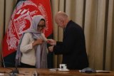 Menlu Retno Marsudi terima Bintang Kehormatan Malalai dari Afghanistan