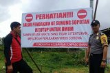 Objek wisata ke Gunung Soputan ditutup sementara