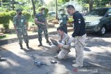 Uji coba drone pendeteksi suhu tubuh warga di Sulsel