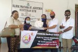 Gekira pusat sumbang  APD untuk tenaga medis di perbatasan