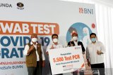 BNI tes swab gratis 30 ribu orang untuk deteksi COVID-19