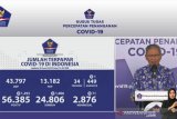 Jubir: Positif COVID-19 Indonesia bertambah 1.293, sembuh bertambah 1.006