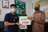 Pertamina beri bantuan paket APD dan bahan pokok kepada anggota veteran di Sulsel