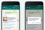 WhatsApp merilis dua versi beta baru di google play