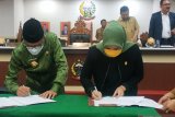 Pemprov-DPRD Sulsel tandatangani perubahan RPJMD 2018-2023