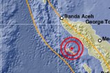 Gempa magnitudo 5,4 tak berpotensi tsunami guncang Simeulue Aceh