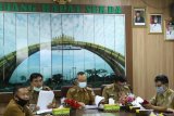 Pj Sekda Pringsewu pimpin monitoring dan evaluasi MCP KPK RI