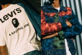 Kolaborasi Levi's dan A Bathing Ape hadirkan gaya streetwear modis kasual