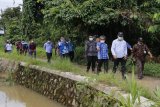 Nadalsyah cek persiapan pembuatan sodetan Sungai Bengaris