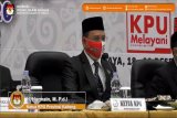 KPU Kalteng segera tetapkan calon pasangan cagub-cawagub terpilih