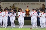 Kirab obor Olimpiade di Osaka berlangsung di taman tanpa penonton