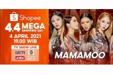 MAMAMOO ikut meriahkan Shopee 4.4 Mega Shopping Day TV Show