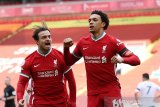 Liverpool akhirnya menang di Anfield, tundukkan Villa 2-1