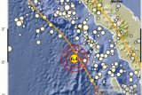 Gempa bermagnitudo 6,4 guncang barat daya Nias Barat