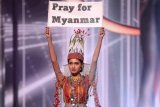 Kisah kontestan Myanmar yang serukan perjuangan di Miss Universe 2020