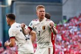 De Bruyne, Hazard terancam absen di perempat final Euro 2020