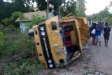 Polisi amankan sopir truk dalam lakalantas tewaskan tiga orang