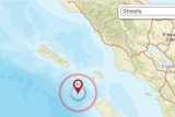 Gempa magnitudo 5,6 Nias Utara terasa  di Gunungsitoli