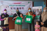 LKC DD Banten berikan edukasi dan paket nutrisi bagi Ibu hamil dan menyusui dalam pekan ASI Sedunia