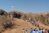 Pemkab TTU gelar upacara HUT RI di wisata Bukit Tuamese