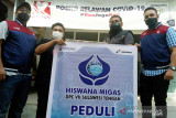 Hiswana Migas bantu vitamin untuk warga terpapar COVID-19 di Palu