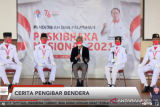 Anggota Paskibraka 2021 dikukuhkan sebagai Puma Paskibraka Duta Pancasila