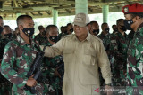 Menhan tinjau latihan pembulatan 2.500 siswa Komcad