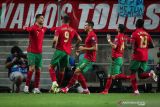 Cristiano Ronaldo cetak trigol saat  Portugal gilas Luksemburg 5-0