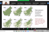 Jurnalis belajar baca dan analisis kondisi hutan dari citra satelit