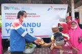 Pertamina integrated terminal Teluk Kabung bersama Human Initiative gelar program posyandu