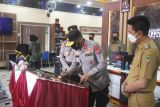 Bupati dampingi Kapolda Kalteng resmikan SPKT Polres Barito Utara