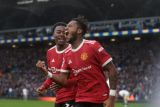 MU menangkan duel sengit lawan Leeds dengan skor 4-2