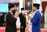 Presiden Jokowi boyong Kepala dan Wakil Otorita IKN ke titik nol Nusantara