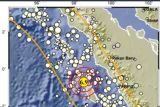 BMKG: Sudah 16 gempa merusak di Segmen  Mentawai