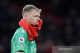 Pelatih Arsenal Arteta sebut Aaron Ramsdale diragukan tampil hadapi Crystal Palace