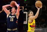 Nikola Jokic dan Trae Young dinobatkan sebagai Pemain Terbaik NBA Sepekan