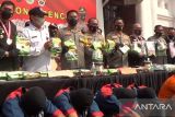 Polisi Surabaya tangkap pelaku peredaran sabu-sabu seberat 42,8 kg