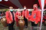 Ritual adat Dayak Naik Dango di rumah radakng aya'