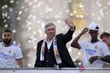 Ancelotti bilang Real Madrid bakal agresif serang Man City