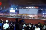 Sajian proyeksi grafis di pembukaan SEA Games manjakan mata penonton