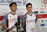 Perang saudara antara Bagas/Fikri vs Fajar/Rian di Indonesia Open 2022