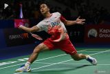 Ginting melaju ke perempat final setelah drama tiga gim lawan Shi Yu Qi