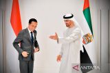 Jokowi bertemu Presiden PEA di Istana Al Shatie Abu Dhabi