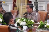 Presiden Jokowi mengundang belasan pemred bahas krisis global & swasembada beras