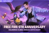 Ultah ke-5, Free Fire gaet Justin Bieber