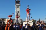 IPDN Sumbar gelar Kirab Nusantara di Taman Jam Gadang Bukittinggi