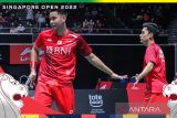 Laga All Indonesian Final, Leo/Daniel bungkam senior dan kantongi gelar perdana Singapur Open