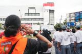 Peringati HUT RI, Neo Palma bentangkan bendera merah putih di gedung hotel